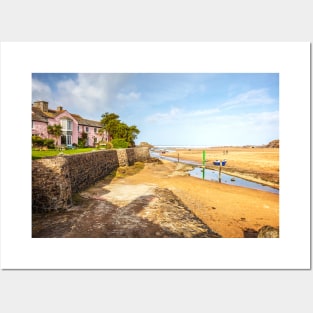 Bude Estuary, Cornwall, England Posters and Art